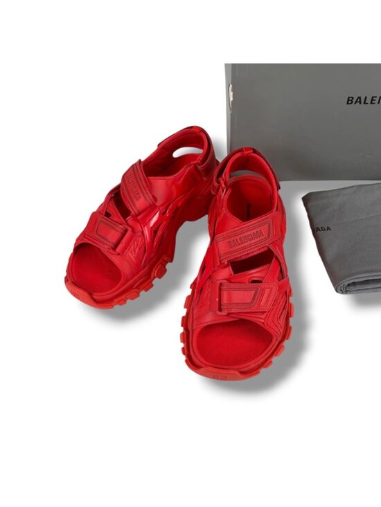 Balenciaga Track Sandal Full Red 42 Magic Tape Sandals main image 6